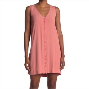 Madewell V-Neck Button Front Sleeveless Dress Women’s 2X NEW
